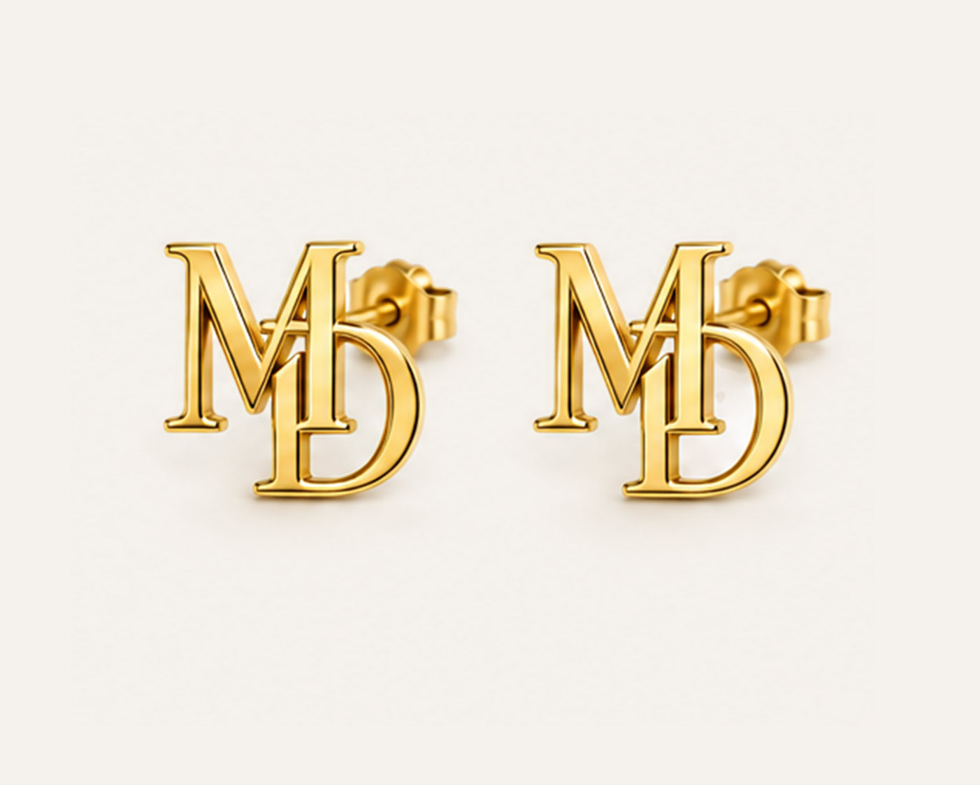 MD Logo Earring